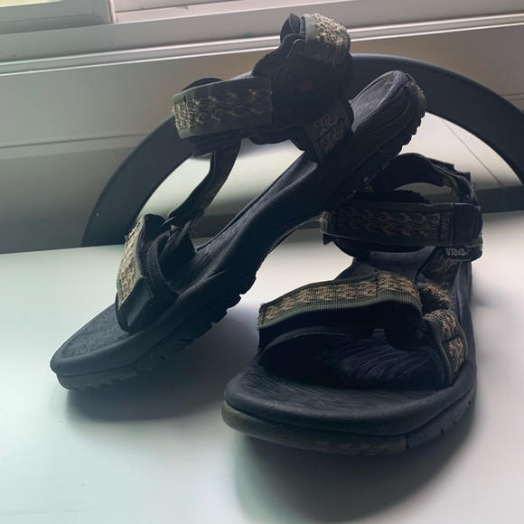 Teva Men’s Adjustable Rugged Sandals with Earthy Pattern Size 10 - Picture 11 of 12